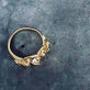 Ring 14karat guldbelagt med Preciosa-krystal - VIAMAJA.DK