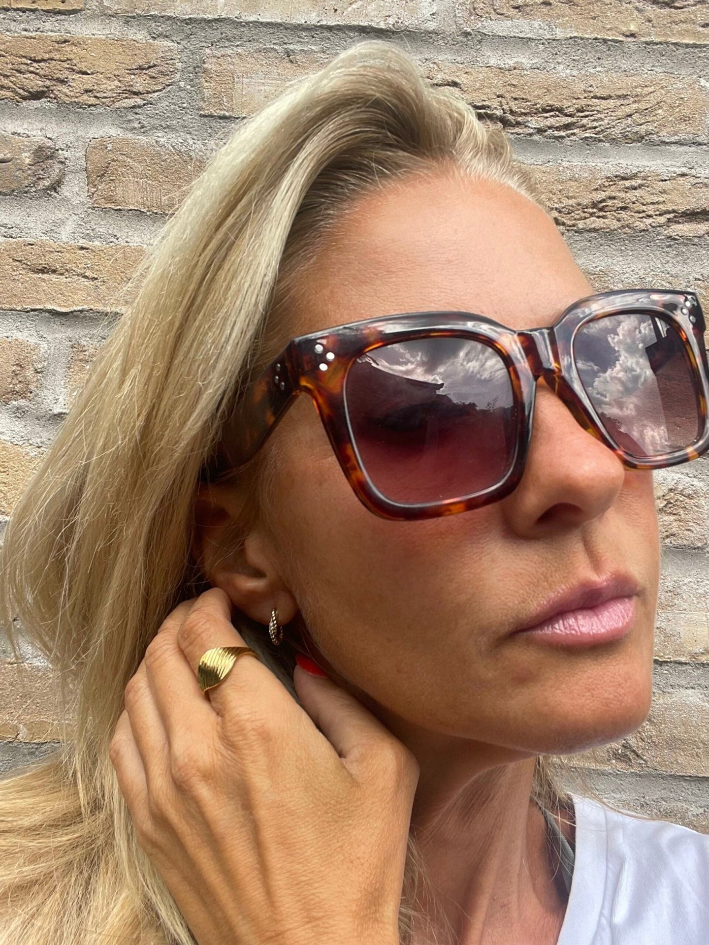 Ring ALYSSIA forgyldt - VIAMAJA.DK