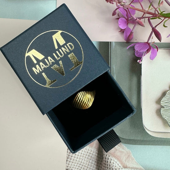 Ring ALYSSIA forgyldt - VIAMAJA.DK