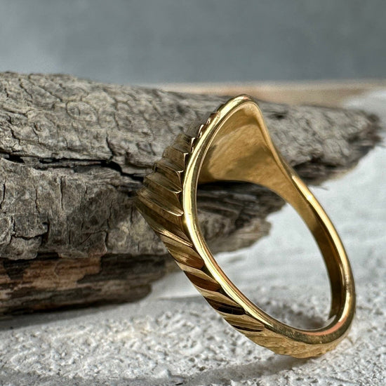 Ring ALYSSIA forgyldt - VIAMAJA.DK