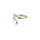 Ring ASTRID - forgyldt - VIAMAJA.DK