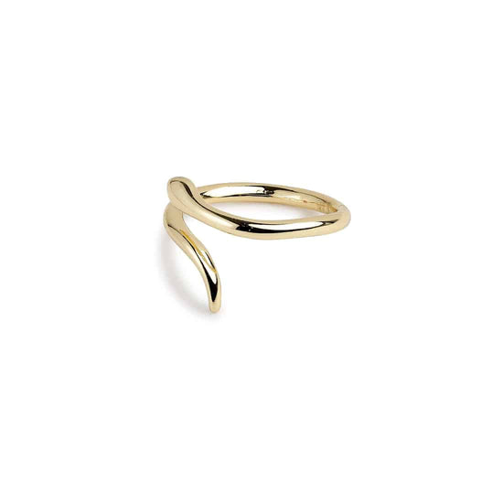 Ring ASTRID - forgyldt - VIAMAJA.DK