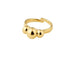 Ring DECO - 14 karat guldbelagt - VIAMAJA.DK