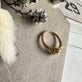 Ring Hannah forgyldt - Vandfast - VIAMAJA.DK