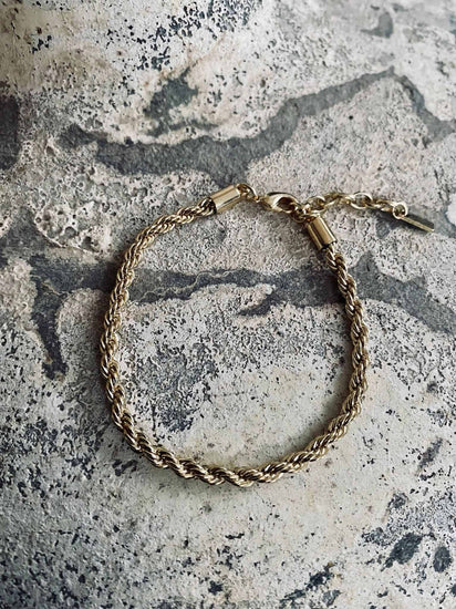 Robe Chain Armbånd // Guldbelagt - VIAMAJA.DK