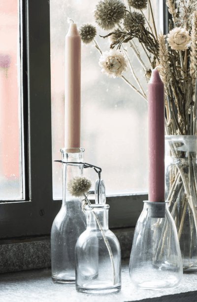 Rustiklys gammelrosa - VIAMAJA.DK