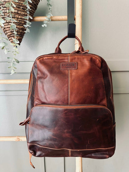 Rygsæk Brown leather - VIAMAJA.DK