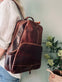 Rygsæk Brown leather - VIAMAJA.DK