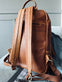 Rygsæk Cognac leather - VIAMAJA.DK