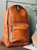 Ryggsekk Cognac leather