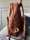 Rygsæk Cognac leather - VIAMAJA.DK