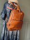Rygsæk Cognac leather - VIAMAJA.DK