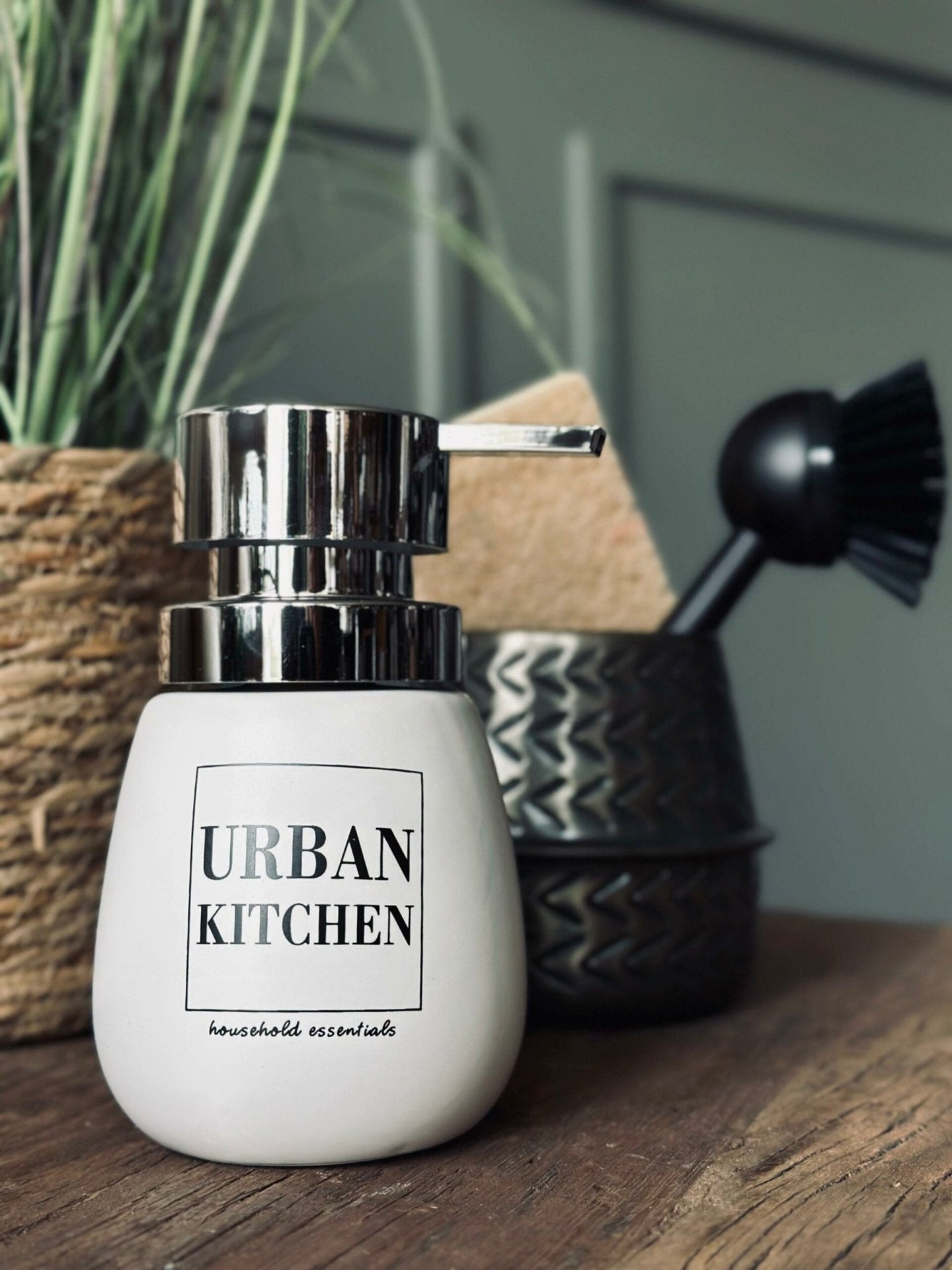 Sæbedispenser KITCHEN - Hvid - VIAMAJA.DK