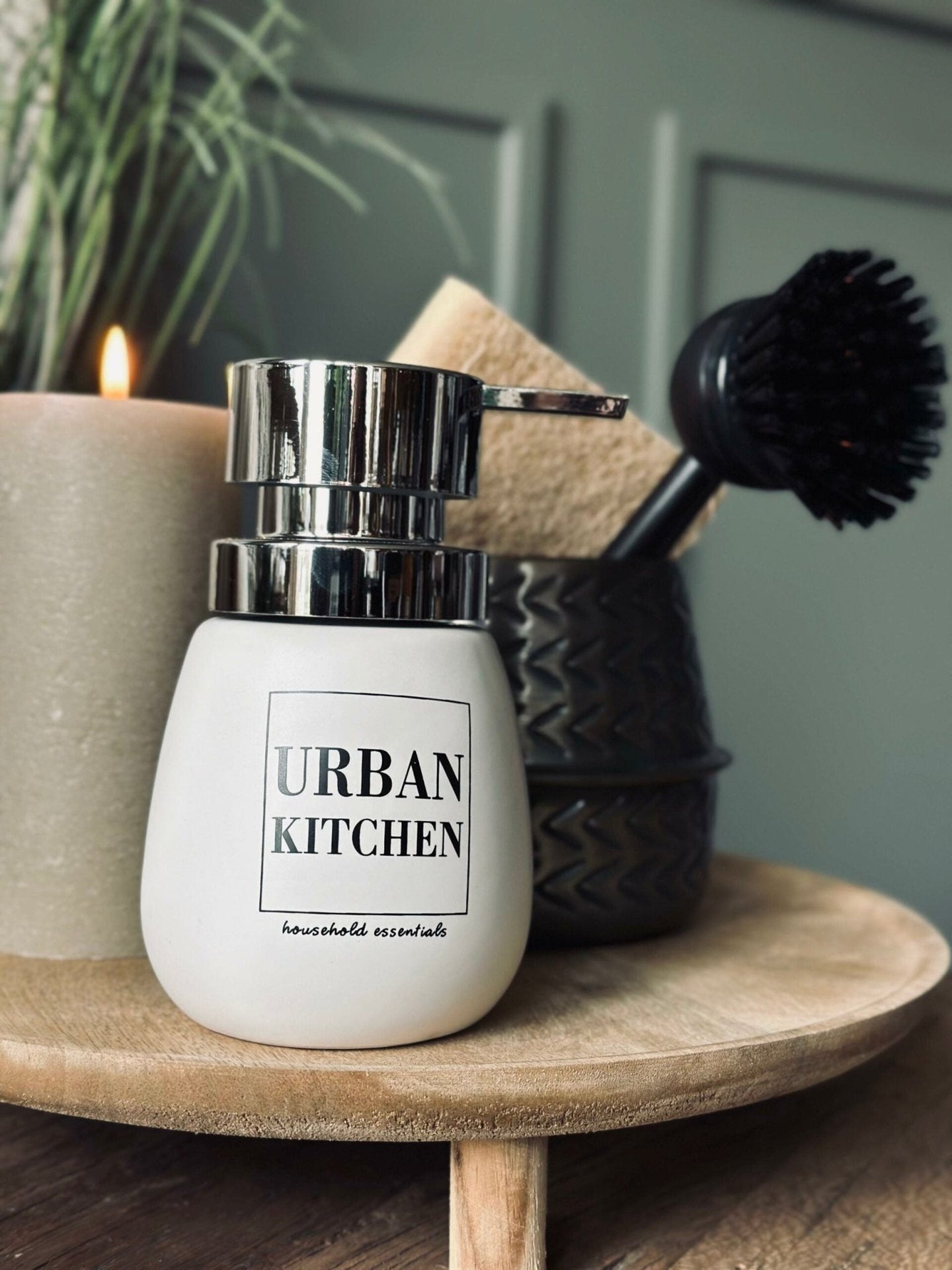 Sæbedispenser KITCHEN - Hvid - VIAMAJA.DK