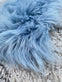 Sædehynde - Ice blue - Imiteret pels TILBUD - VIAMAJA.DK