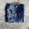 Seteskinn i imitert pels – JEANS BLUE 40x40