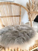 Sittefell Ø37cm Beige