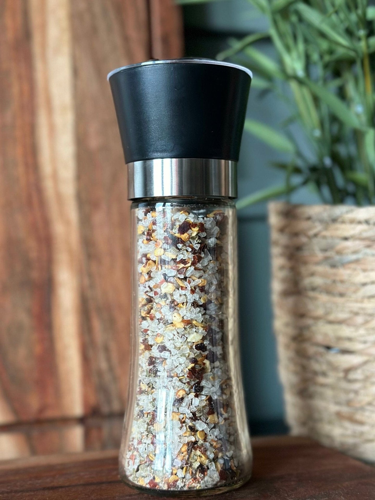 Salt mix med chili og hvidløg - VIAMAJA.DK