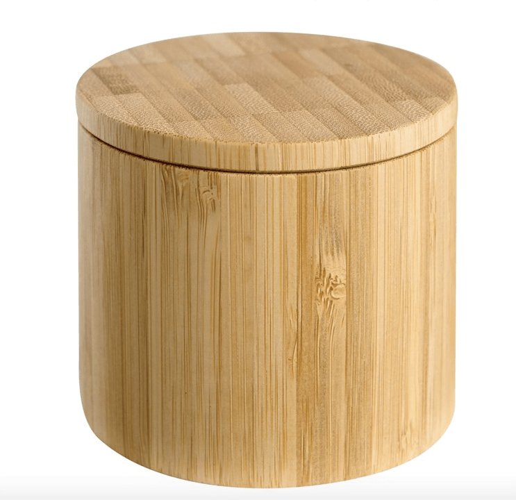 Saltkar med ske i bambus - VIAMAJA.DK