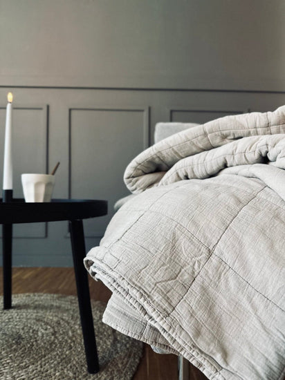 Sengetæppe L260/B240 cm - VIAMAJA.DK