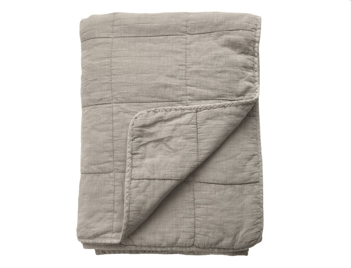Sengetæppe STONE-WASHED Quilt – Nature - VIAMAJA.DK
