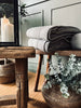 Sengeteppe STONE-WASHED Quilt – Nordic grey