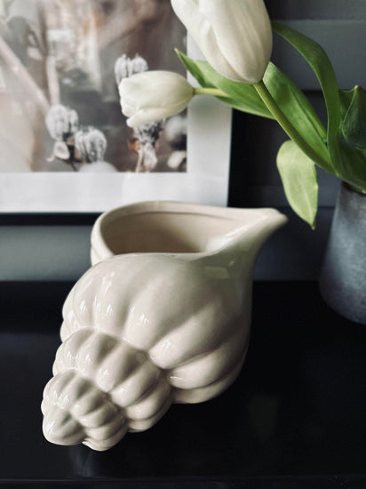 Shell Keramik 13×26 cm big - VIAMAJA.DK