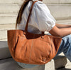 Shopper Aura – Cognac skinn