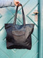 Shopper BIG BUFFALO - Sort bøffellæder - VIAMAJA.DK