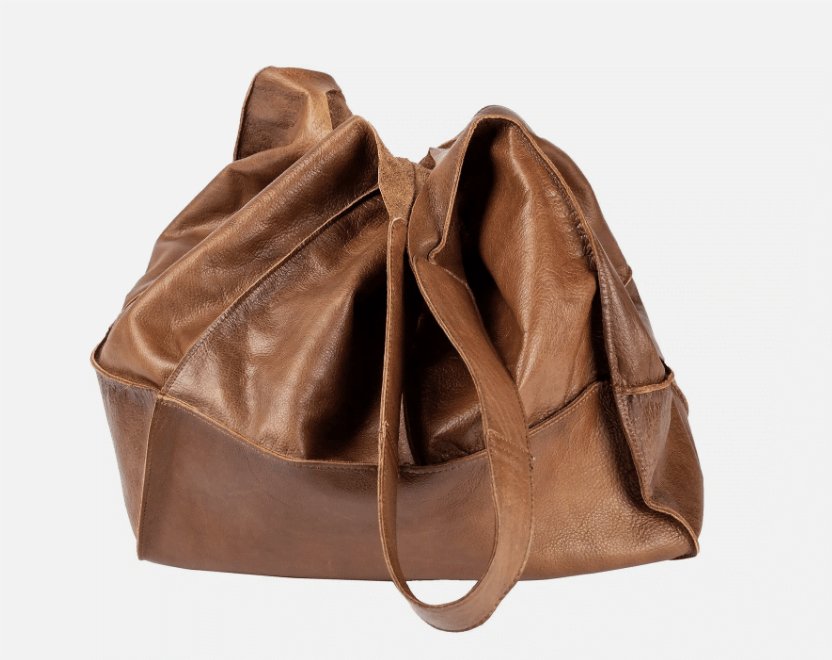 Shopper BIG LOMA - Walnut - VIAMAJA.DK