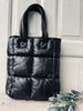 Shopper - BLACK MUST i mykt lammeskinn