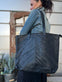 Shopper - BLACK VIOLET - VIAMAJA.DK
