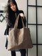 Shopper Brown plys - VIAMAJA.DK