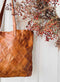 Shopper - Cognac Deluxe - VIAMAJA.DK