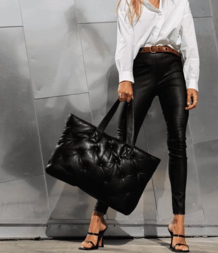 Shopper DELUXE med smukke detaljer - VIAMAJA.DK