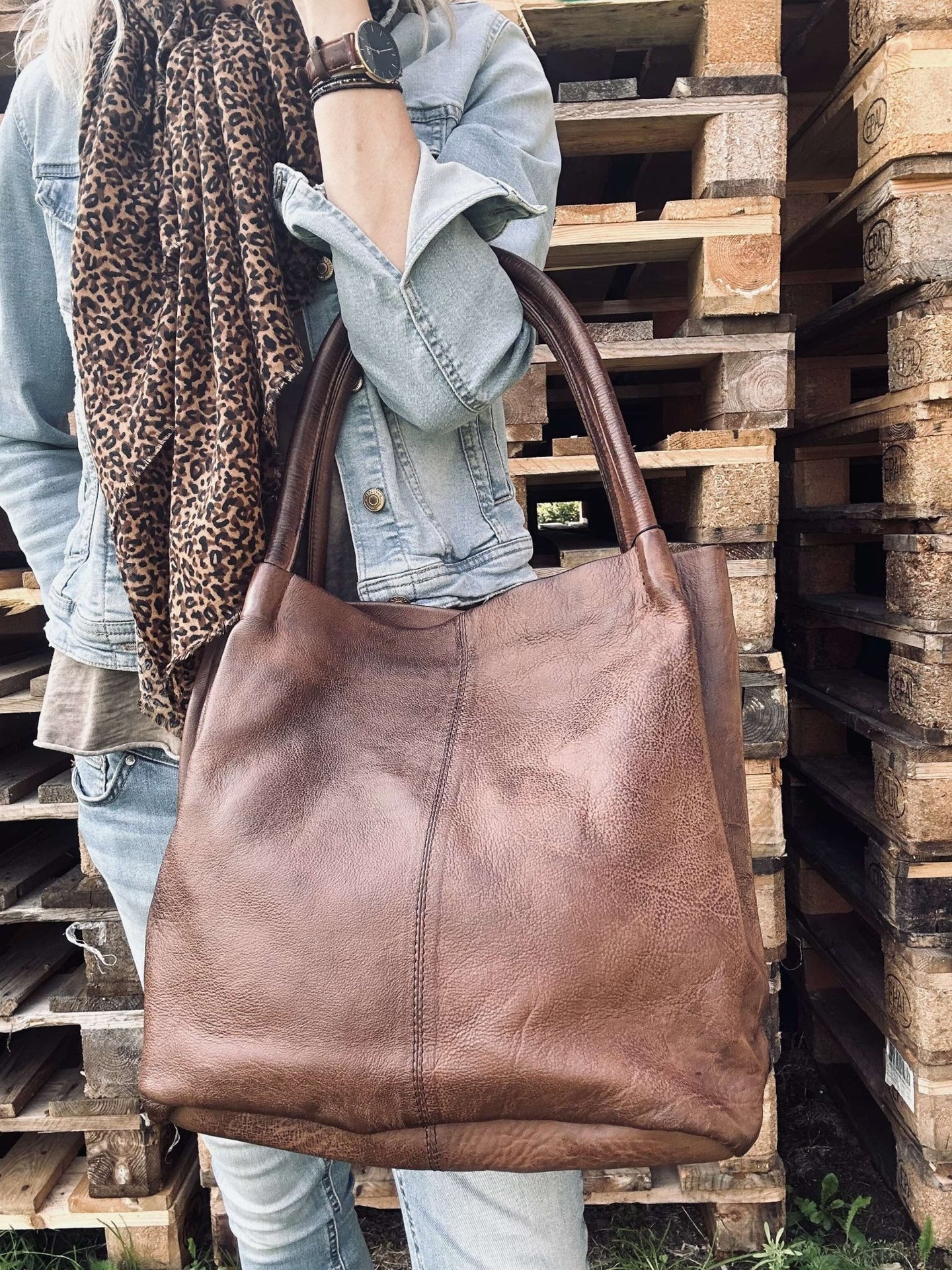 Shopper Helena – Brandy - VIAMAJA.DK