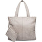 Shopper ink pung MILLE – Concrete - VIAMAJA.DK