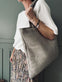Shopper ink pung MILLE – Concrete - VIAMAJA.DK