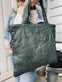 Shopper ink pung MILLE – Green - VIAMAJA.DK