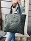 Shopper ink pung MILLE – Green - VIAMAJA.DK
