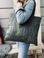 Shopper ink pung MILLE – Green - VIAMAJA.DK