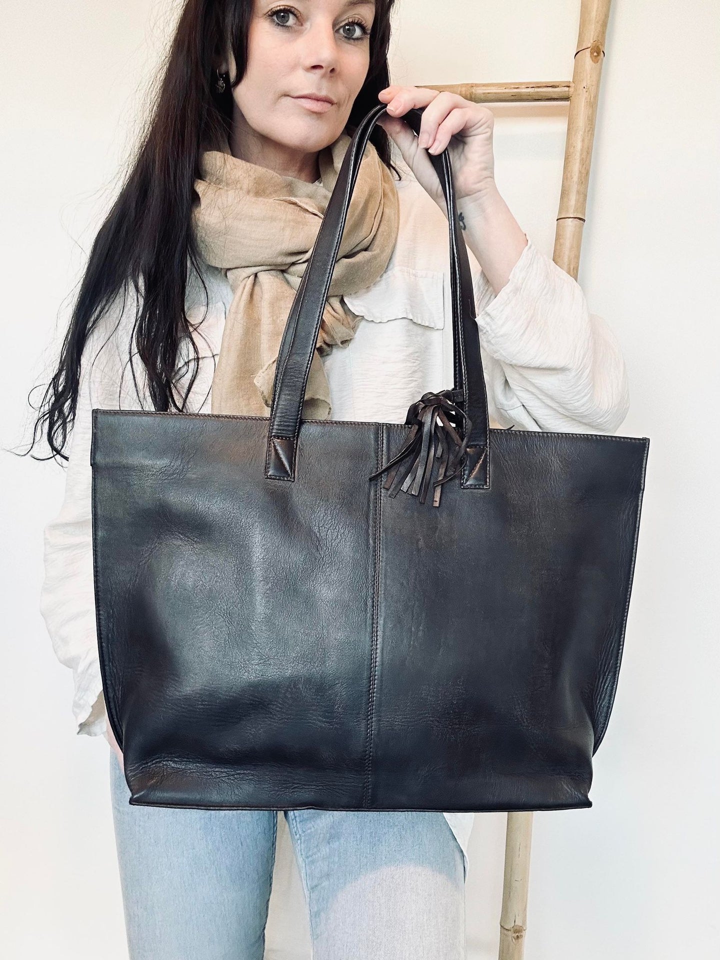 Shopper Jessie brown - VIAMAJA.DK