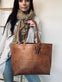 Shopper Jessie cognac - VIAMAJA.DK