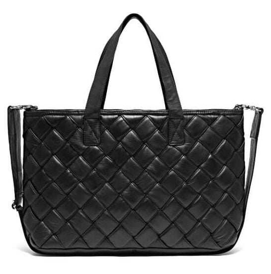 Shopper lammeskind, Bobleflet - DELUXE - VIAMAJA.DK