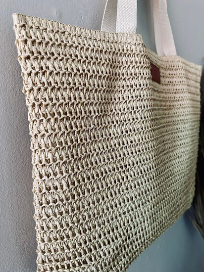Shopper Larisa – Natur - VIAMAJA.DK