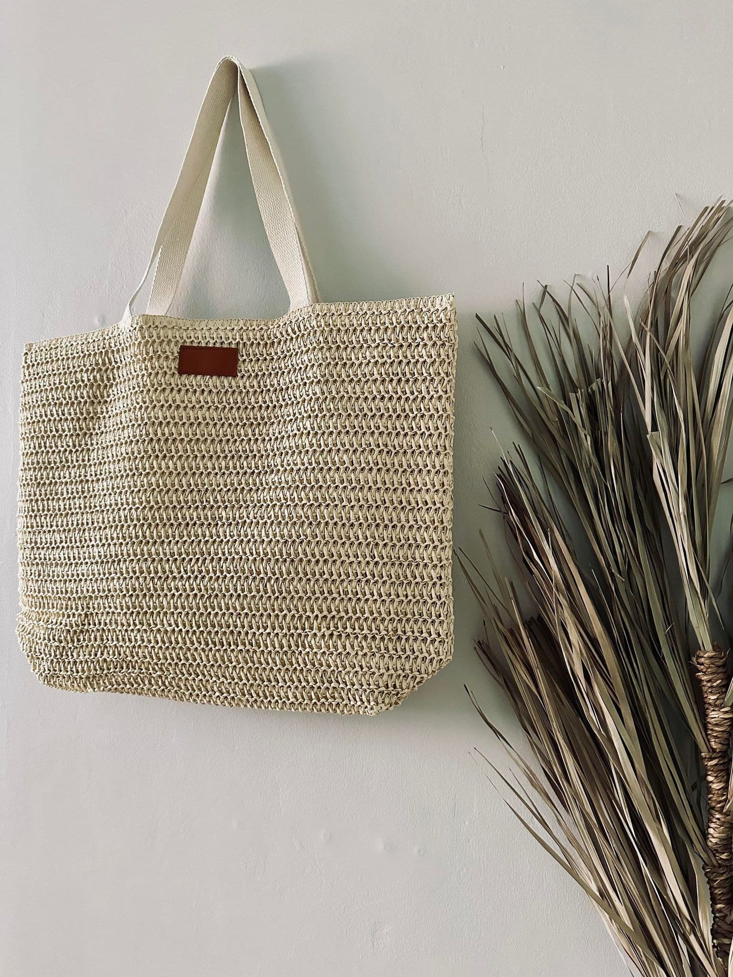 Shopper Larisa – Natur - VIAMAJA.DK