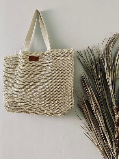 Shopper Larisa – Natur - VIAMAJA.DK