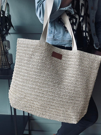 Shopper Larisa – Natur - VIAMAJA.DK