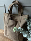 Shopper Natura Kanvas - Brown - VIAMAJA.DK