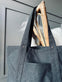 Shopper Nature Kanvas - Black stone - VIAMAJA.DK